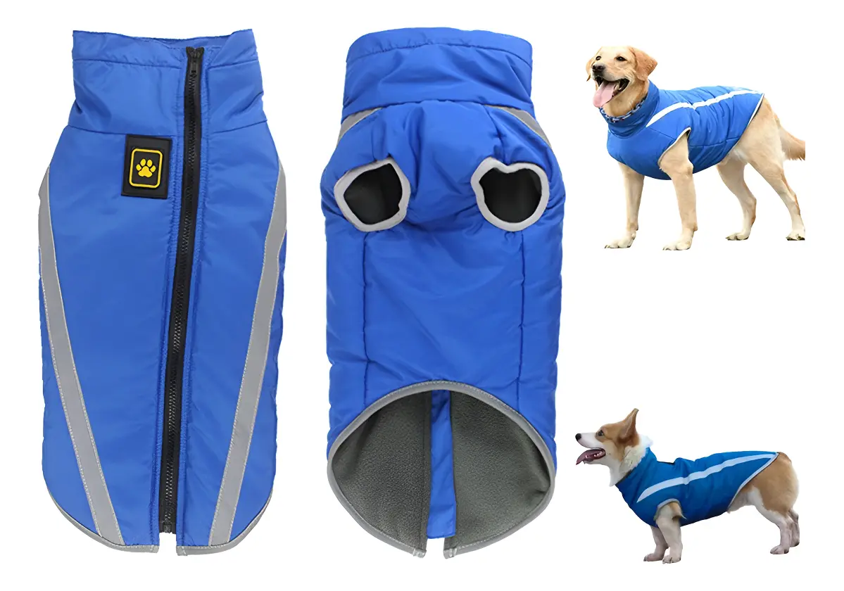 Chaqueta Para Exteriores Para Perros Reflexivo Invierno