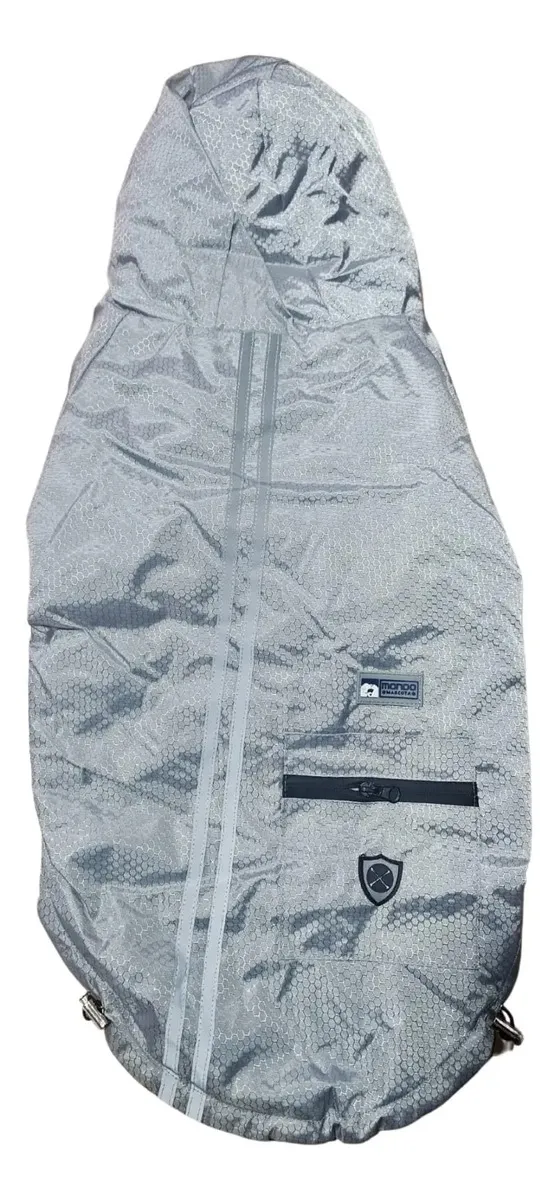 Parka Chaqueta Abrigo Para Perros Mascotas Talla 3xl,4xl,5xl Color 3xl/gris